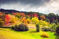 Colorful Australian autumn in Adelaide Hills