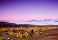 Colorful autumn of China Xinjiang