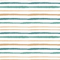 Colorful autumn grunge stripes seamless vector pattern background illustration Royalty Free Stock Photo