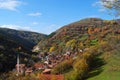 Colorful autumn landscape Royalty Free Stock Photo