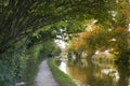 Grand union canal autumn berkhamsted Royalty Free Stock Photo