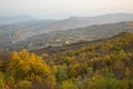 Colorful autumn in the mountains