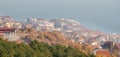 Colorful autumn in Sveti Vlas, Bulgaria Royalty Free Stock Photo