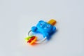 A colorful baby rattle Royalty Free Stock Photo