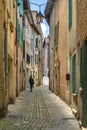 Colorful back street - Le Puy-en-Velay - France