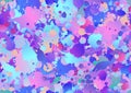 Colorful seamless pattern background with art paint drops, spots Royalty Free Stock Photo