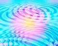 Colorful background with abstract circular ripples pattern