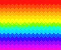 Abstract background of colorful zigzags.