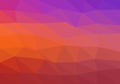 Colorful background consisting of triangles of different colors in a row next to each other and one below the other. Pixel abstrac Royalty Free Stock Photo