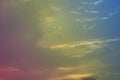 Subtle background Of the beautiful pastel sky Royalty Free Stock Photo