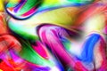 Colorful background design liquefy color art