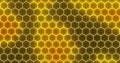 Colorful background, honeycombs, high tech, high resolution