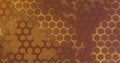 Colorful background, honeycombs, high tech, high resolution