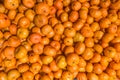 Colorful background Of Oranges In Fruit Market