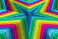 Colorful backgrounds abstract star