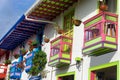 Colorful Balconies in Salento