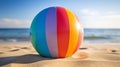 Colorful Ball On The Beach: A Multi-layered Interactive Experience