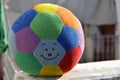 Colorful Ball cuddly toy Royalty Free Stock Photo