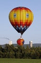 Colorful balloon blue sky