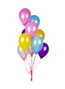 Colorful Balloons with helium Royalty Free Stock Photo