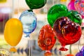 Colorful balloons made of Venetian Murano Glass Royalty Free Stock Photo