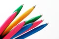 Colorful ballpen Royalty Free Stock Photo