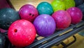 Balls for bowling game