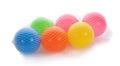 Colorful balls for children to play. Toys for improving children