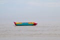 Colorful banana boat Royalty Free Stock Photo