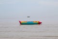 Colorful banana boat