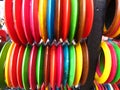 Colorful Bangles Royalty Free Stock Photo
