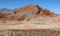 Painted Desert Badlands of Lake Mead National Recreation Area, Nevada Royalty Free Stock Photo