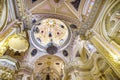 Colorful Basilica Dome Ceiling Our Lady of Remedies Church Cholula Mexico