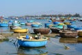 Colorful basket boats