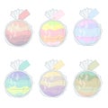 Colorful bath bombs Royalty Free Stock Photo