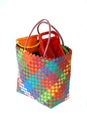 Colorful beach bag Royalty Free Stock Photo