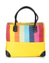 Colorful beach bag Royalty Free Stock Photo