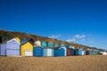 Colorful beach houses