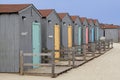 Colorful Beach Huts Royalty Free Stock Photo