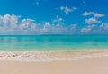 Colorful Beach image beautiful Turquoise color sea with white sand photo taken from Maldives island best tourist place