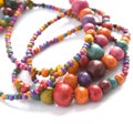 Colorful beads Royalty Free Stock Photo