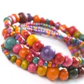 Colorful beads Royalty Free Stock Photo