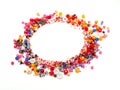 Colorful Beads Decoration Royalty Free Stock Photo