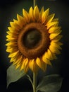 Colorful and Beautiful Sunflower Flower