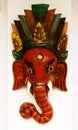 Wooden craft of lord Ganesha