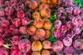 Colorful Beets at the Hollywood Farmer's Market Royalty Free Stock Photo