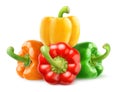 Colorful bell peppers Royalty Free Stock Photo
