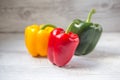 Colorful bell peppers