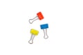 Colorful binder clips