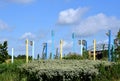 Colorful Birdhouses in Riverfront Park Memphis